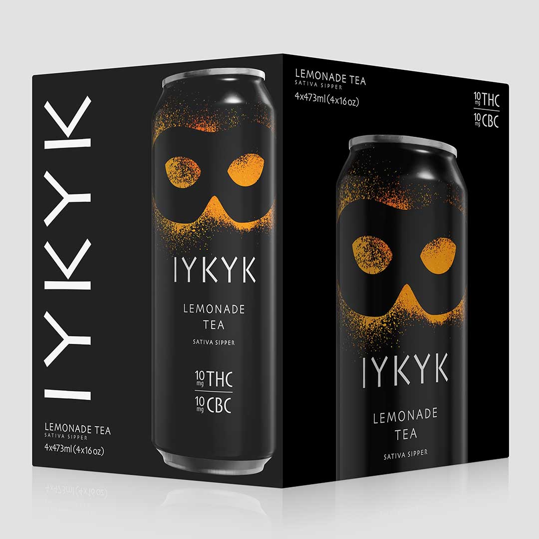IYKYK Lemonade Tea 10mg 16oz (4PK) image 1