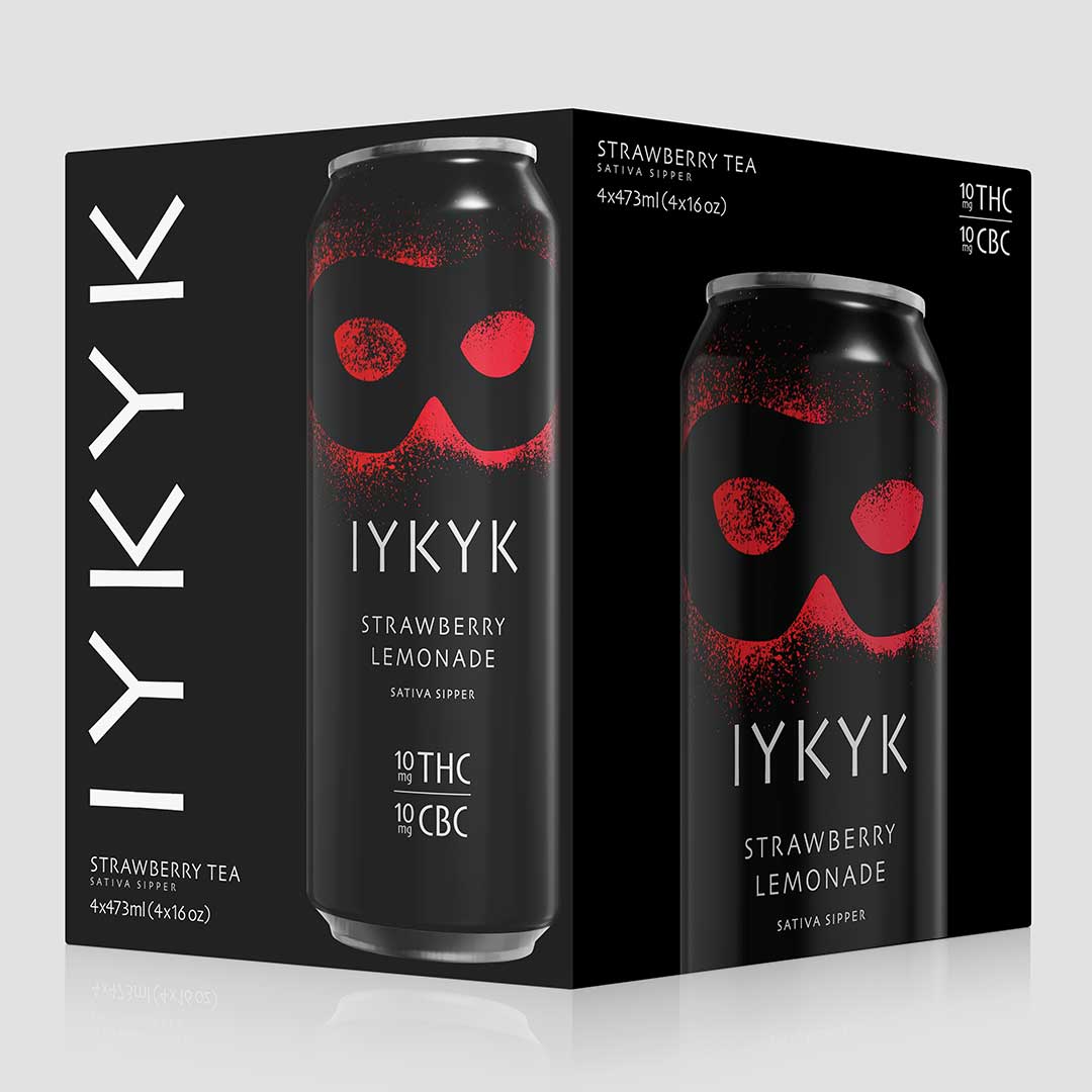 IYKYK Strawberry Lemonade 10mg 16oz (4PK) image 1