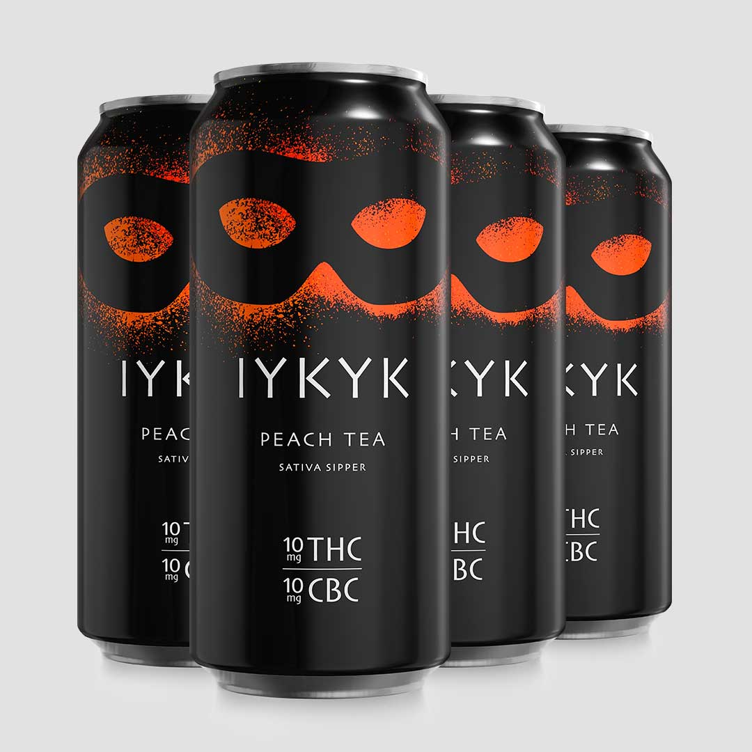 IYKYK Peach Tea 10mg 16oz (4PK) image 0