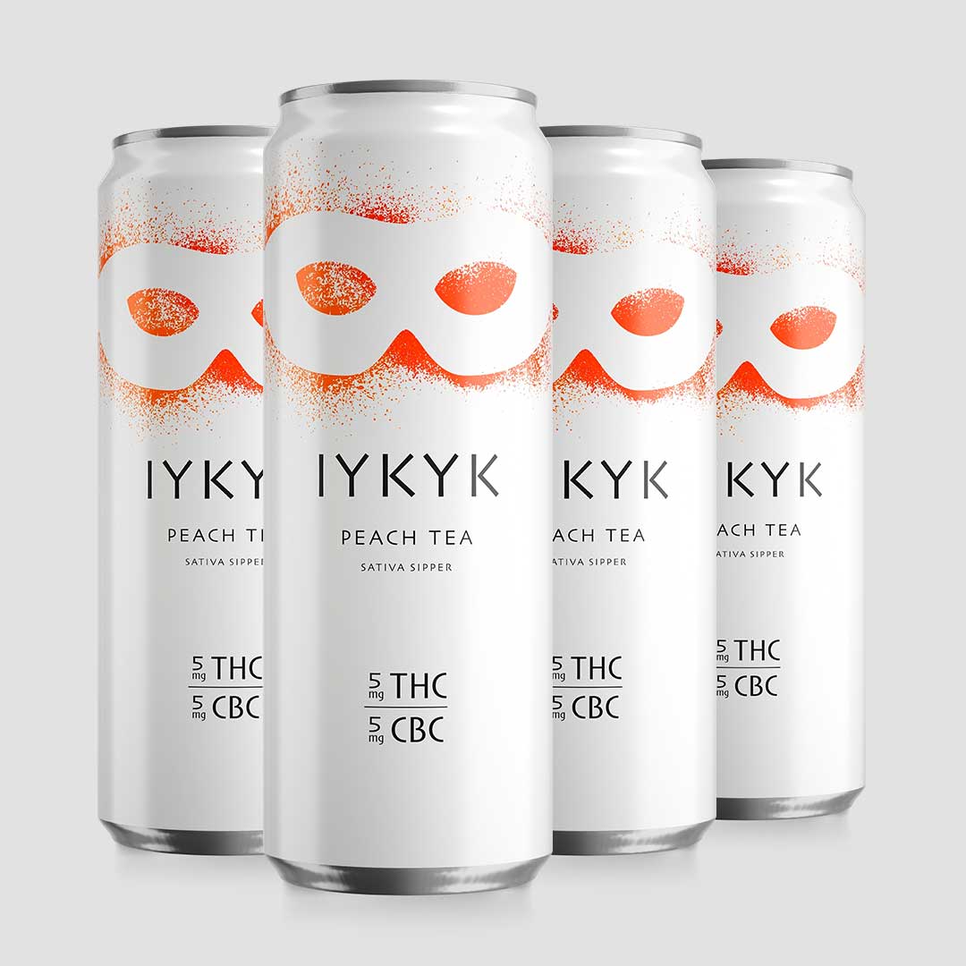 IYKYK Peach Tea 5mg 12oz (4PK) image 0