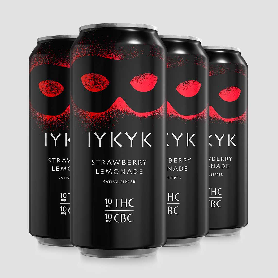 IYKYK Strawberry Lemonade 10mg 16oz (4PK) image 0