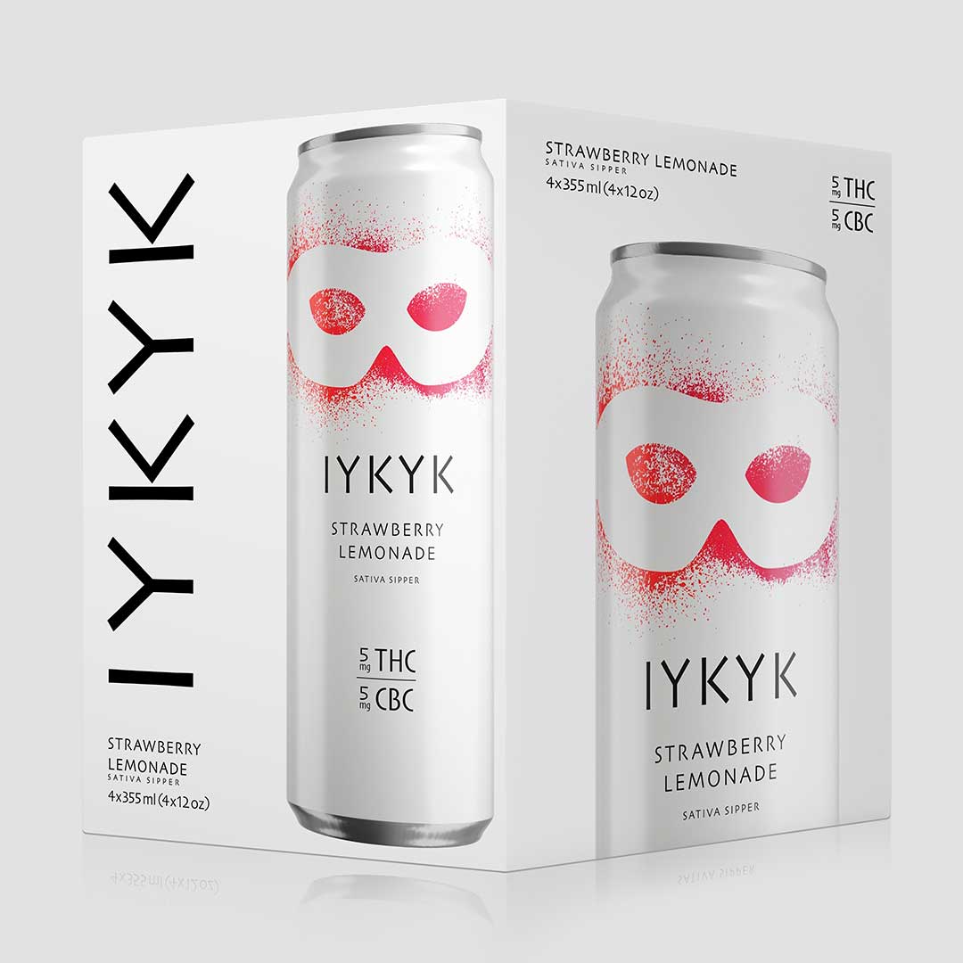 IYKYK Strawberry Lemonade 5mg 12oz (4PK) image 1